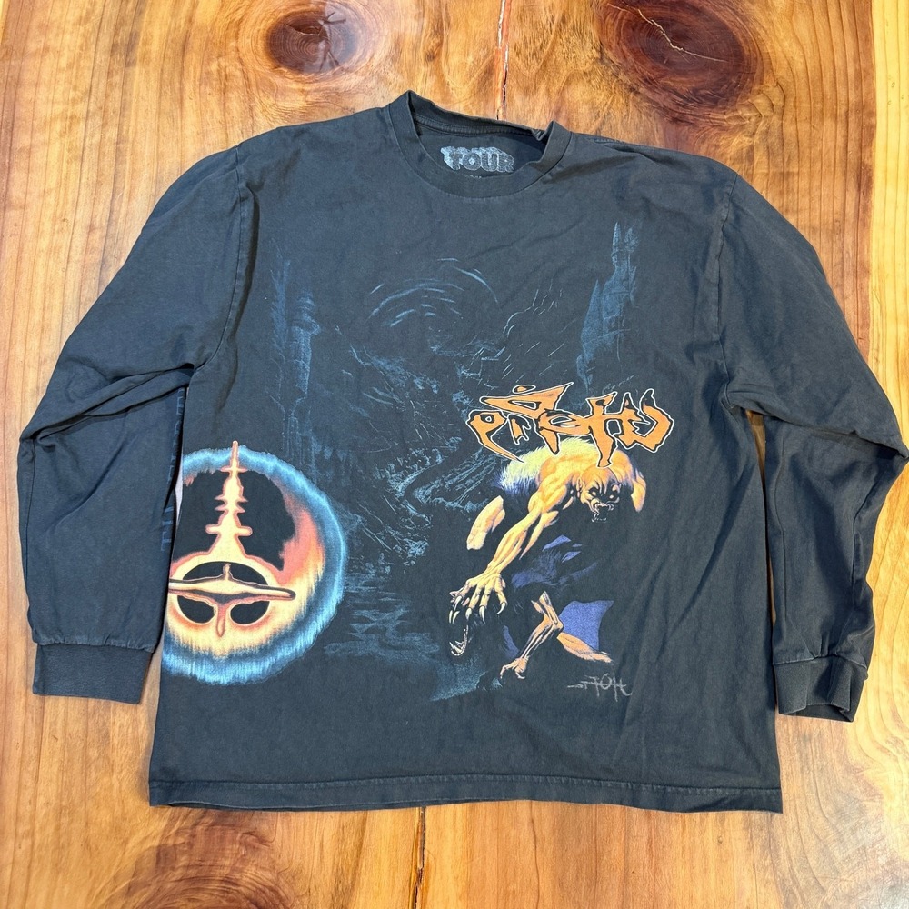 Travis Scott Men's Long Sleeve Shirt Travis Scott XL Crew 2023 Circus Maximus O3